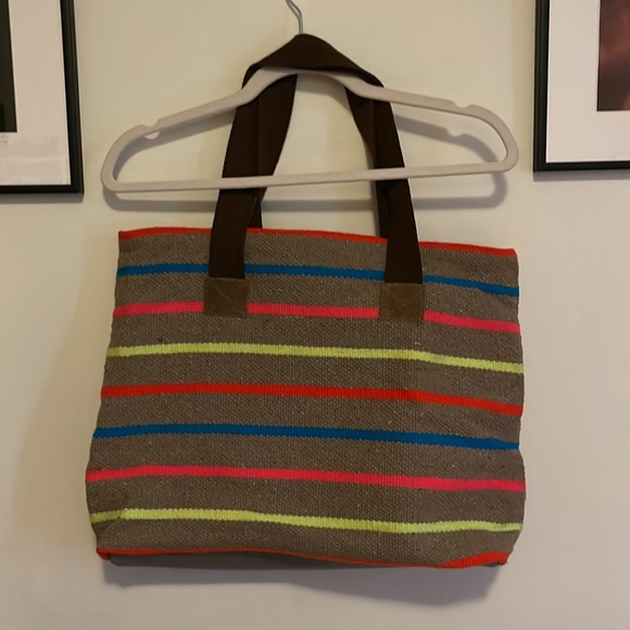 day a day Tote Bag Neon Stripes - Picture 6 of 9
